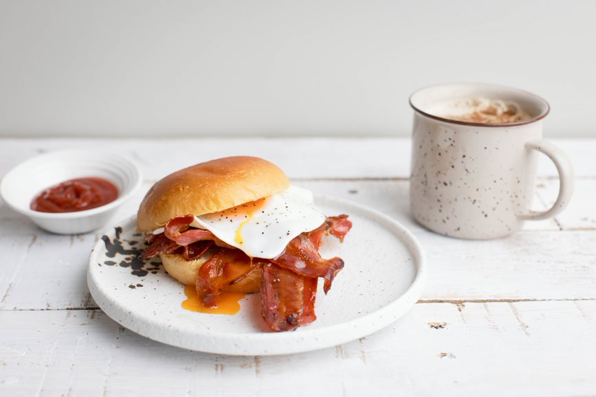 Maple B ‘n’ E (Bacon Breakfast Bun)   - Maple from Canada