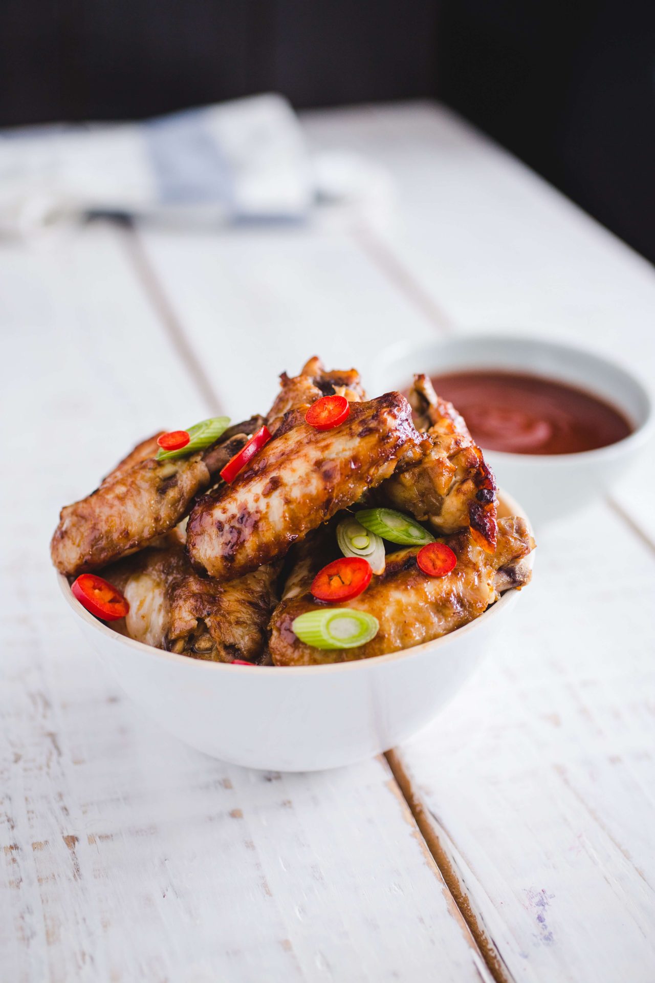 Maple Glazed Chicken Wings with BBQ Sauce - Maple from Canada