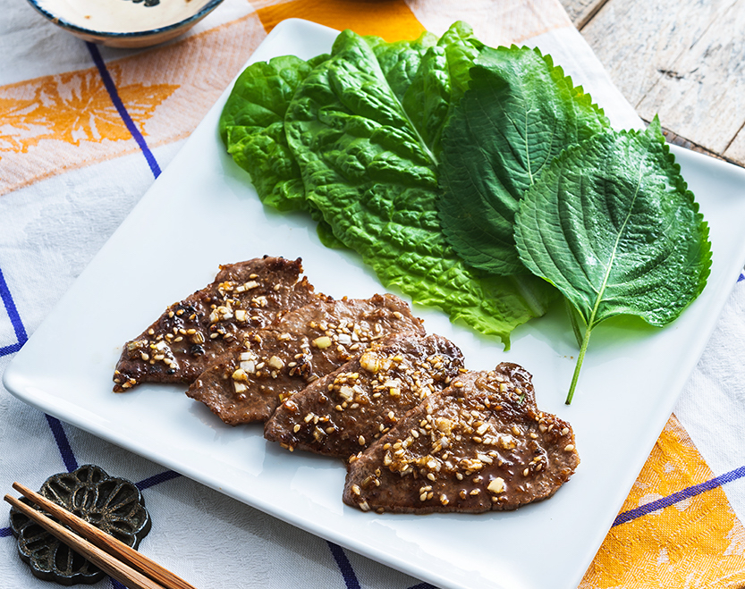 Maple-Glazed Beef Yakiniku - Maple from Canada