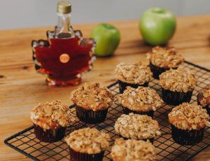 Apple Crumble Muffins
